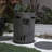 32000 BTU, CSA Certification Round Outdoor Gas Fire Pit, Contain 2.5Kg Lava Stone And Rainproof Cover, Magnesium Oxide Cultured Stone Surface Finished, More Suitable For Outdoor Garden