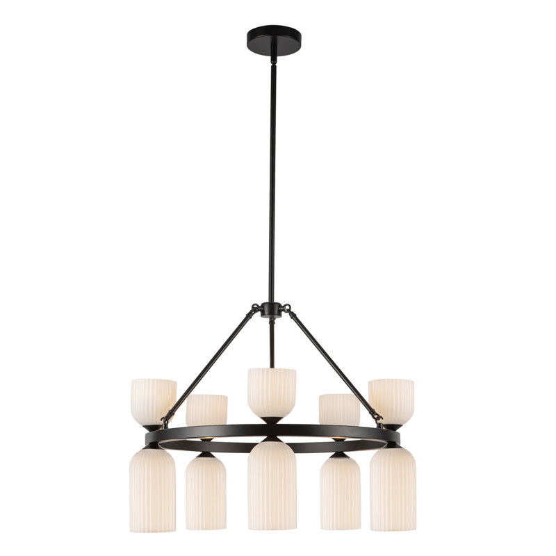 Lustre 26 po Nelly, Noir