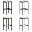 Tabouret de bar Tabouret de bar à hauteur de comptoir pour pub en poly rotin-648915874-585967279-582051524