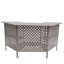 Table de bar Cast Alumnim Weave