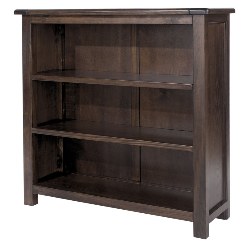 Revere 90cm, 3 shelf low wide Bookcase