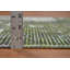 Tapis vert moderne moderne à motif abstrait texturé 2 x 4