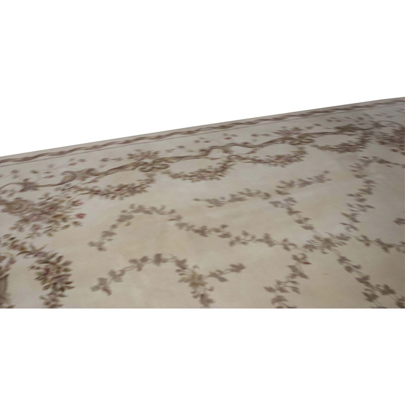 Tapis rectangulaire noué à la main