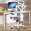 Inbox Zero Jumaane Adjustable Ergonomic Swiveling PC & Racing Game Chair-209976820-212873851
