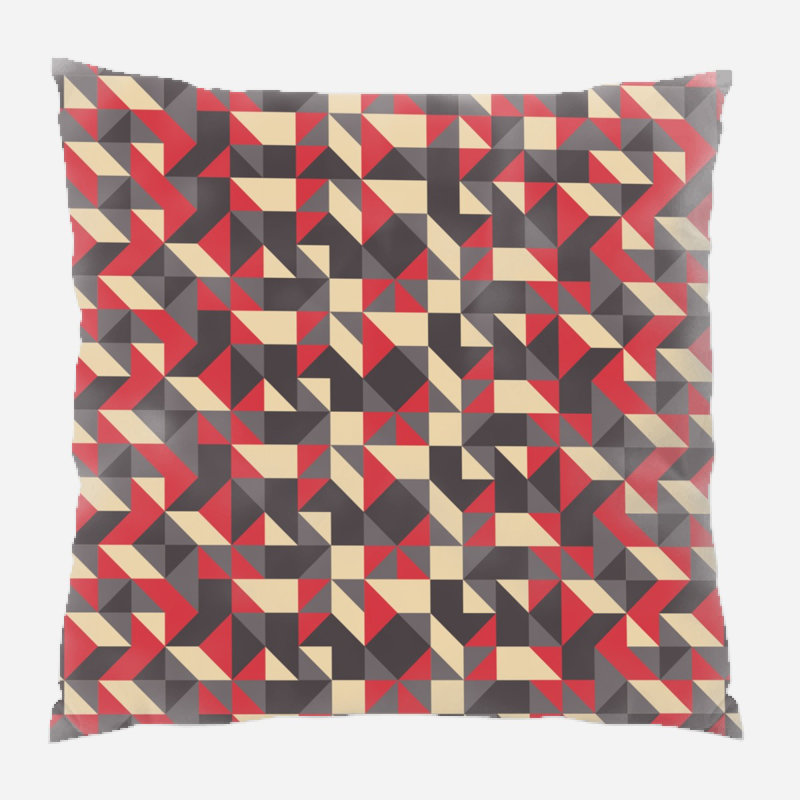 Ditto Reversible Throw Pillow, Indoor