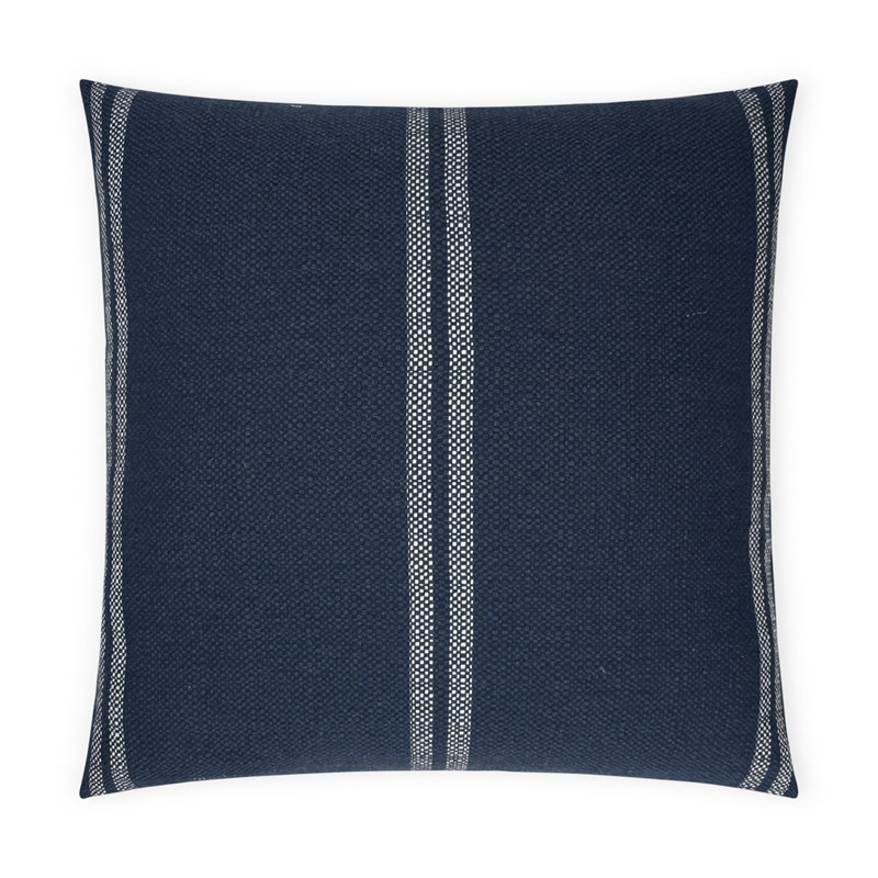Vendella Pillow Cover & Insert, Black, Square 24"