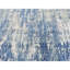 Tapis bleu en laine noué à la main de conception unique 8 pi 1 po x 10 pi 1 po Frithiof