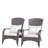 Patio Chair with Cushions(Beige Cushion)
