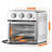 Family Size Air Fryer Toaster Oven Combo, 13QT, 360° Hot Air Circulation For Healthy Oil-Free Cooking, Multifunctional Convection Countertop Oven With Adjustable Time & Temp Control-121591748