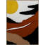 Artistic Sunrise Knitted Art Print on Canvas