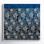 Royal Blue Textile Giclee On Canvas