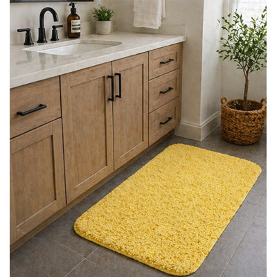 Single Bathmat Yellow
