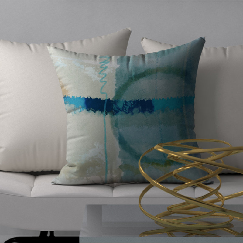 Housse de coussin carrée/insert, 20 po X 20 po