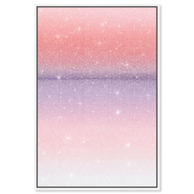 Peach Coastline II Print by Oliver Gal