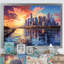 City Popart I, impression sur toile encadrée-1464092582-1464092590