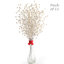 Vaporisateur 17 baies blanc perle 17 po | Paquet de 24 tiges | 35 baies réalistes par tige | Élégants décorations des Fêtes | Cueillette d'arbres de Noël | Embellissements de guirlandes et de guirlandes | Décorations pour la maison et le bureau