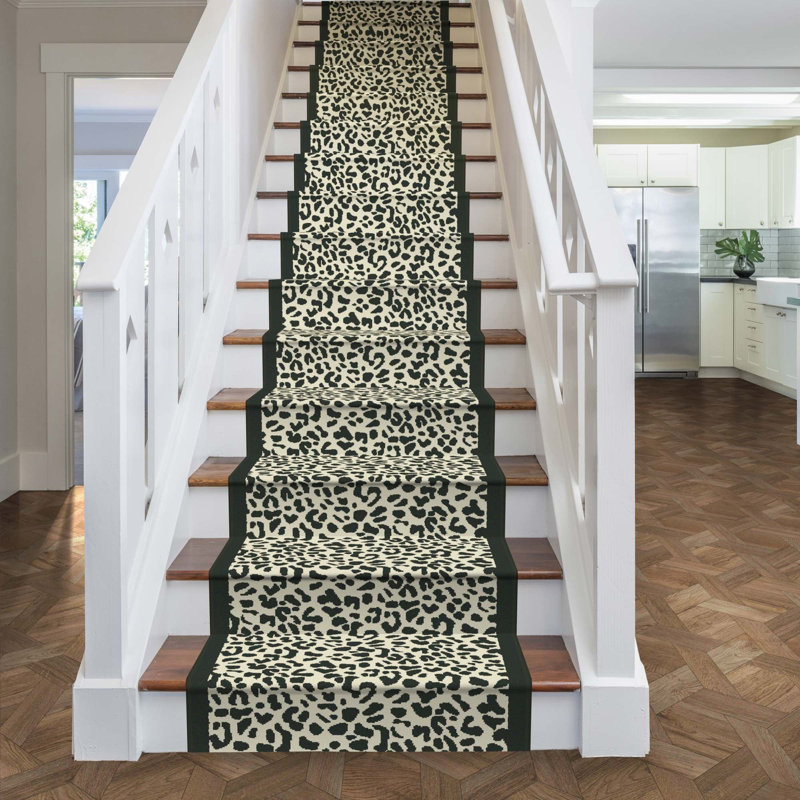 Stair Runner Animal Print Area Rug, Runner 60 x 660 cm