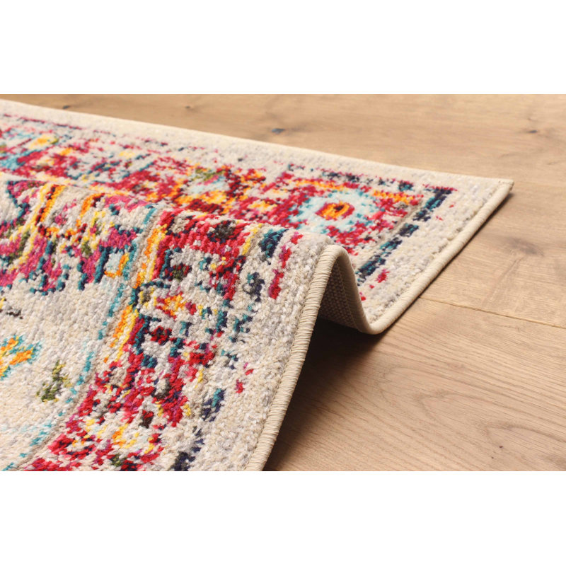 Jasmine Ivory Rug 2'8" x 8'2", Runner 2'8" x 8'2"