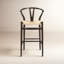 Tabouret de bar / de comptoir en bois massif Fairbanks-869017176-869017177-869017181