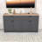 Farmhouse Sideboard with Adjustable Shelves and Drawers, TV Stand for 70" TVs-1134026677