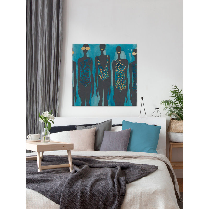 «Bikini Class II», reproduction d'art sur toile encadrée, H 40 po x l 40 po x P 1,5 po