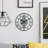 Morales Metal Wall Clock