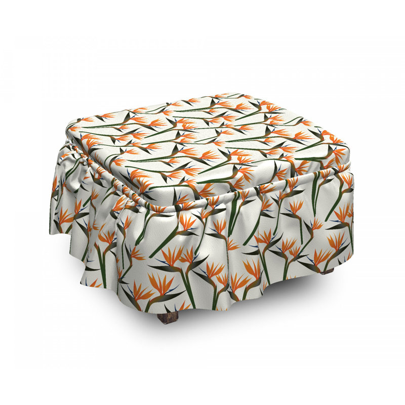 Housse pour oiseaux de paradise repose-pieds