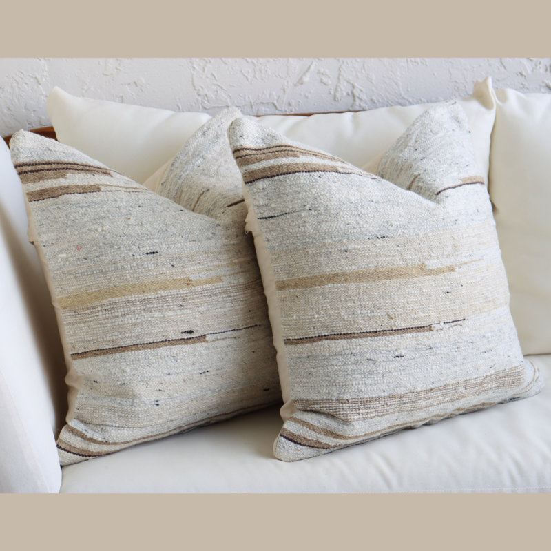  Pillow Cover, 2 Piece Set, Square 20"