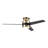 52"  3 - Blade LED Smart DC Ceiling Fan with Wall Control and Light Kit Included-1637029395