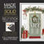 «Christmas Holiday Art CCLXII», reproduction d'art encadrée - bois massif-1454794257-1454794259