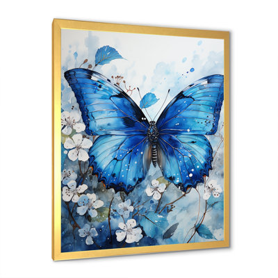 " Butterfly Sapphire Flutter I "