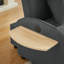 Fauteuil-lit convertible 3-en-1 avec dossier réglable, support pour téléphone et port de charge USB-888678166