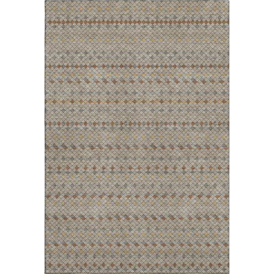 Premium Machine Washable Elize AMF1408 Stripes Rug