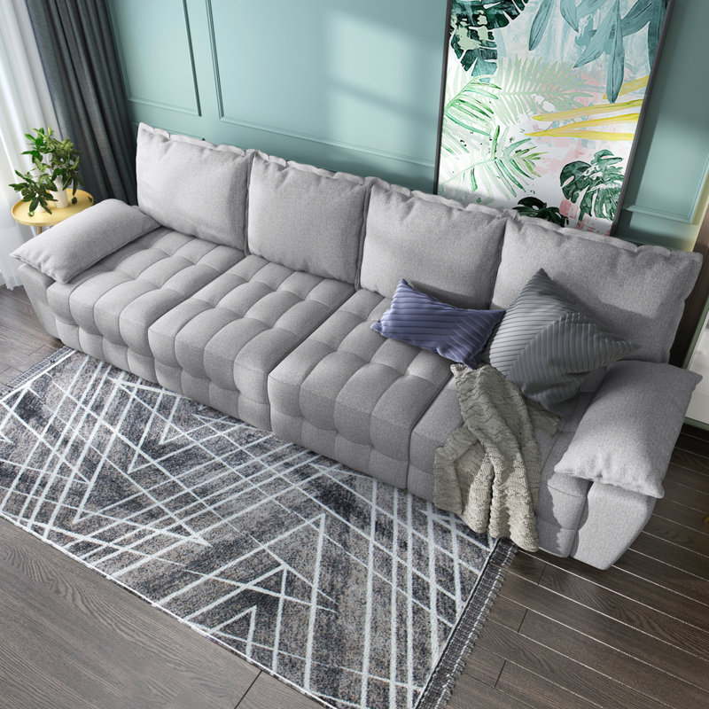Eldene Upholstered Sectional Reversible, 33" H x 118" W x 32" D