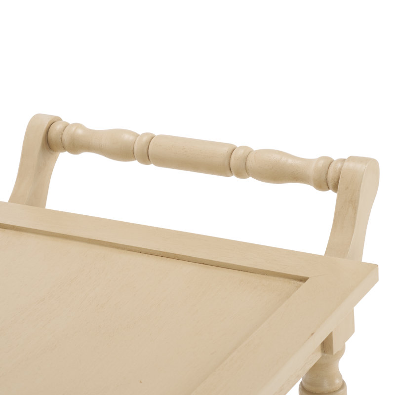 Haven 3 Tier Dining Cart, Natural