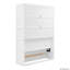 Lit escamotable mural avec tablettes Murphy-107507838-107507839
