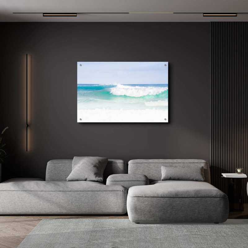 «Blue Green» par Verne Varona, H 24 po x l 36 po x P 0,2 po