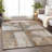 Machine Washable Indoor/Outdoor Xhevrie Copper Rug-2076491429