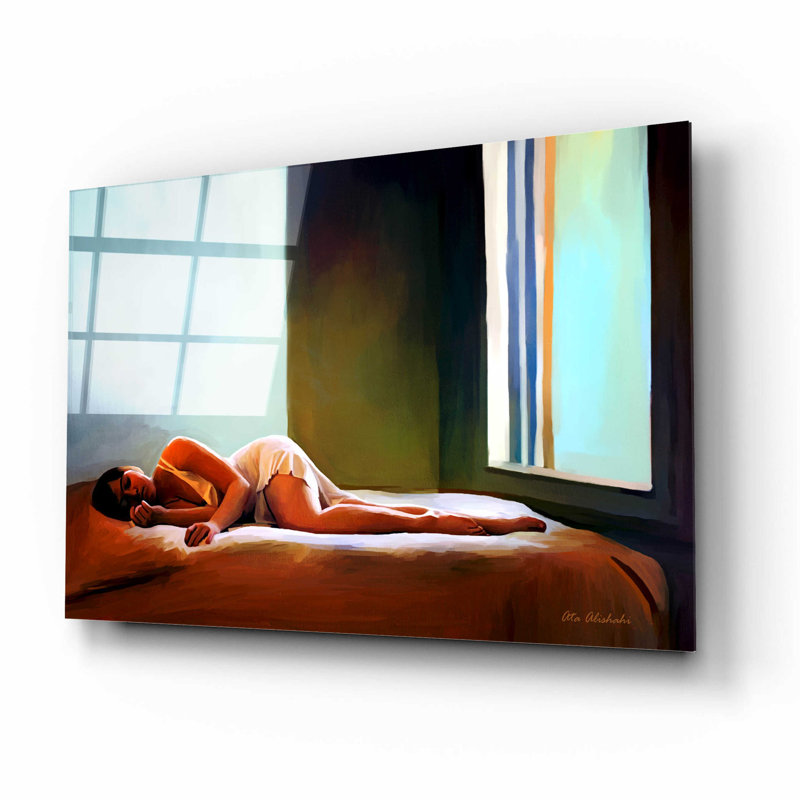 Sur impression plastique / acrylique, H 12 po x l 16 po x P 0,13 po