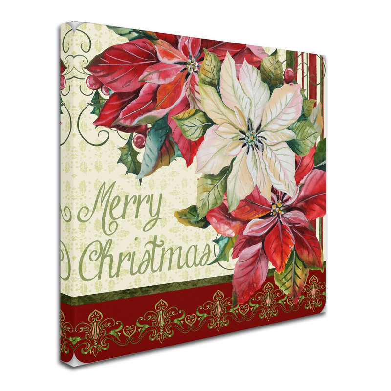 « christmas time », reproduction d’impression sur toile tendue, H 35 po x l 35 po