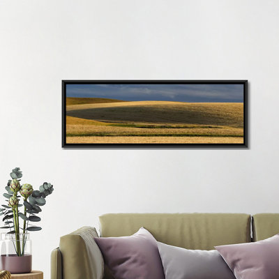 «Panoramic Wheat Field, Palouse, Washington State» par Panoramic Images, reproduction de photo sur toile giclée