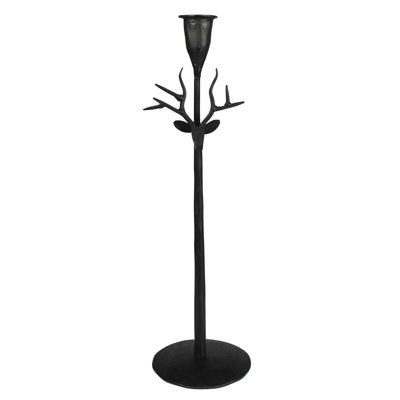 14'' H Metal Tabletop Candlestick
