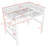 Metal Loft Bed With LED Lighted-686565623