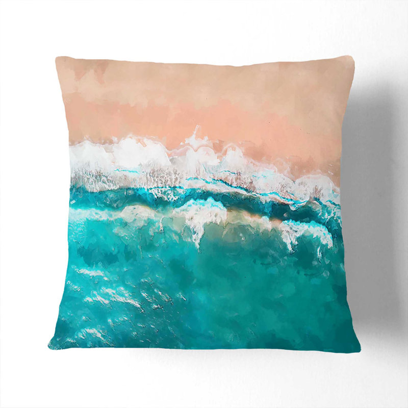 Square Throw Cushion, Black, 55 x 55 cm