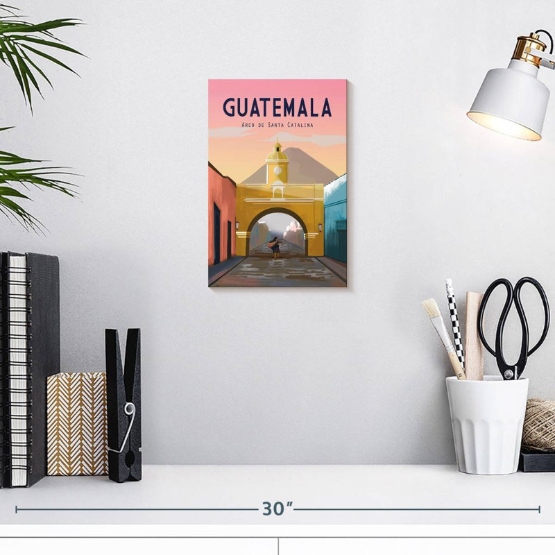 Aime Guatemala, 12" H x 8" W