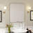 Aluminum Framed Rounded Rectangle Mirror, Wall Mounted Bathroom Vanity Mirror, Modern Horizontal/Vertical Entryway Wall Mirror-811529135-811529136