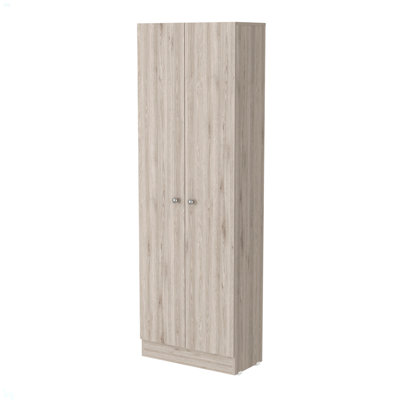 Armoire de rangement rectangulaire à 2 portes Buxton