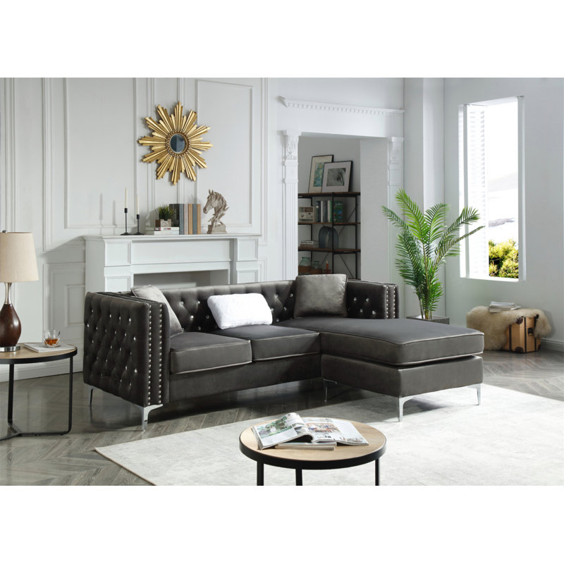 Canapé Paige G822B-SC, Gris
