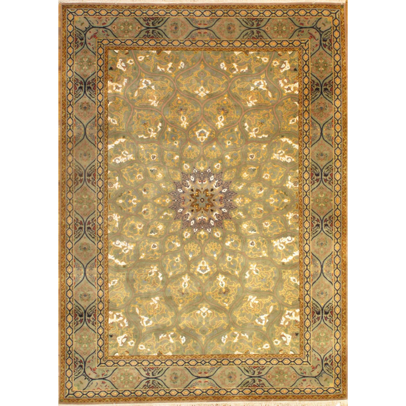 Oriental Area Rug in Gray