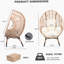Fauteuil ergonomique exquis en rotin pour une détente ultime-53920394-53920389